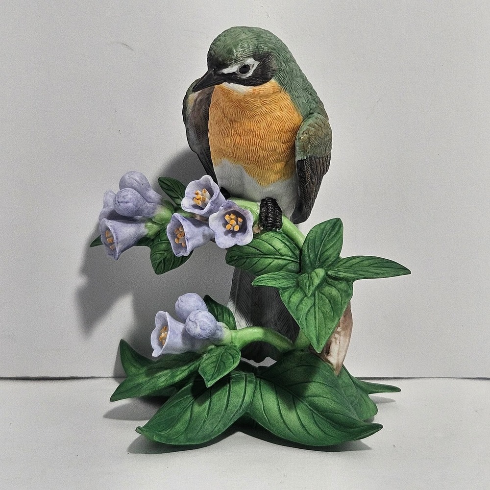 Lenox Garden Bird Collection Yellow-breasted Chat Porcelain Figurine 1996 NIB